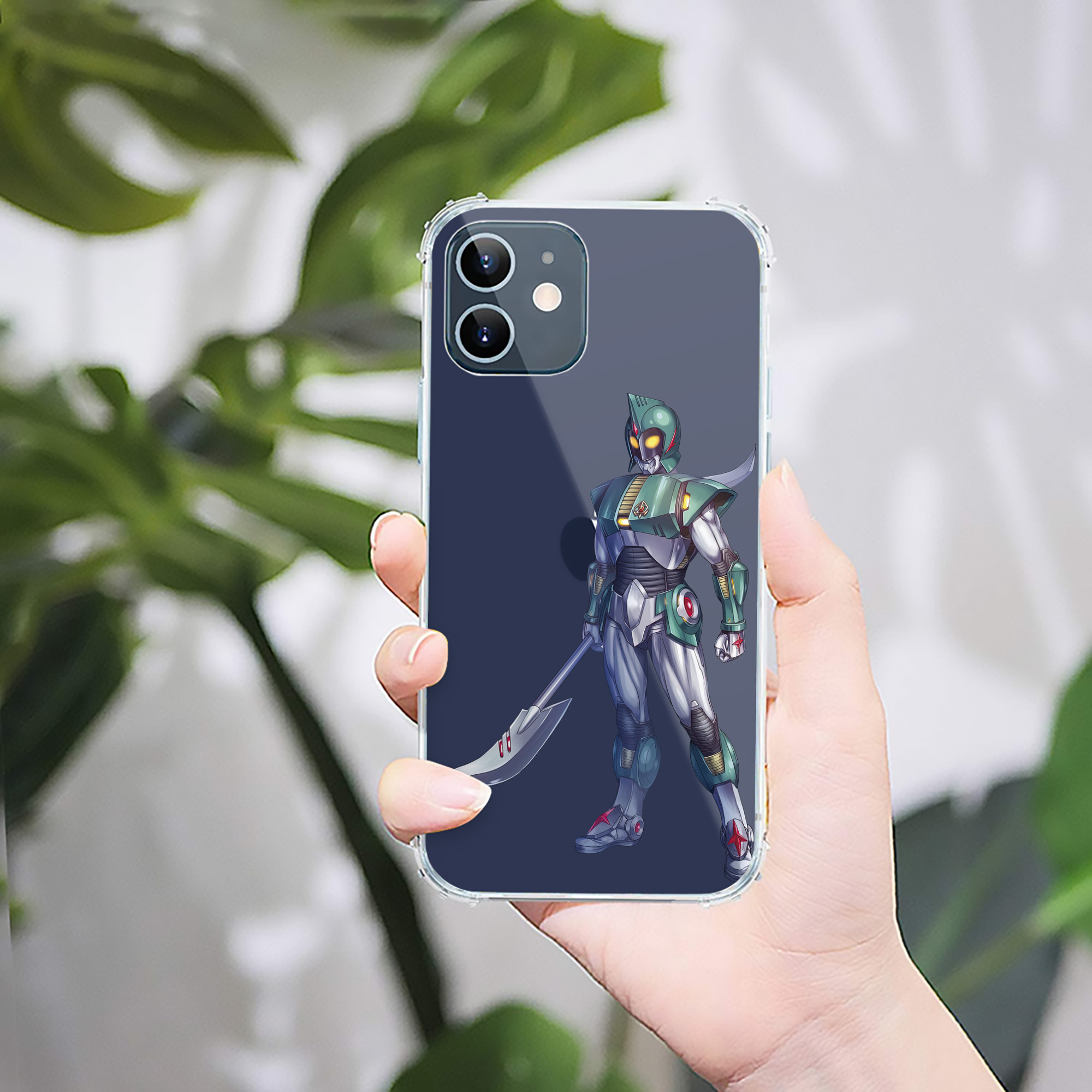 （画像用） ウルトラマン Ultraman 【iPhone 12シリーズ対応】透明スマホケース（クリアソフトケース）